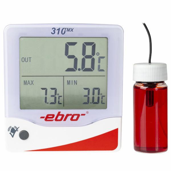 Ebro Kühlschrank-Thermometer TMX 310 mit externem Fühler