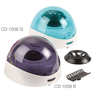 Mini-Zentrifuge CD-1008 G (grün), CD-1008 B (blau)