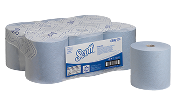 SCOTT® ESSENTIAL Handtücher - 6 Rollen / Blau